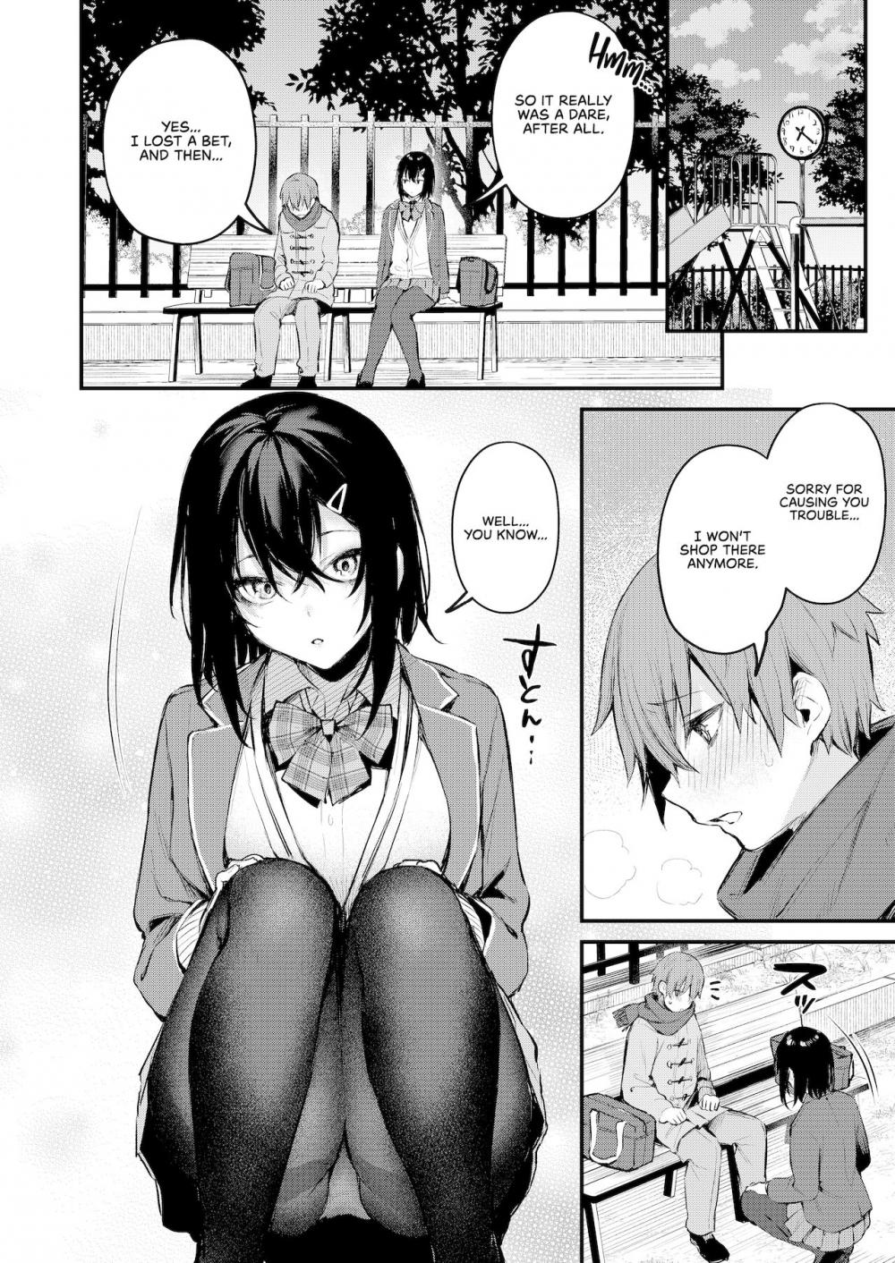 Hentai Manga Comic-A Dare with an Onee-san-Read-8